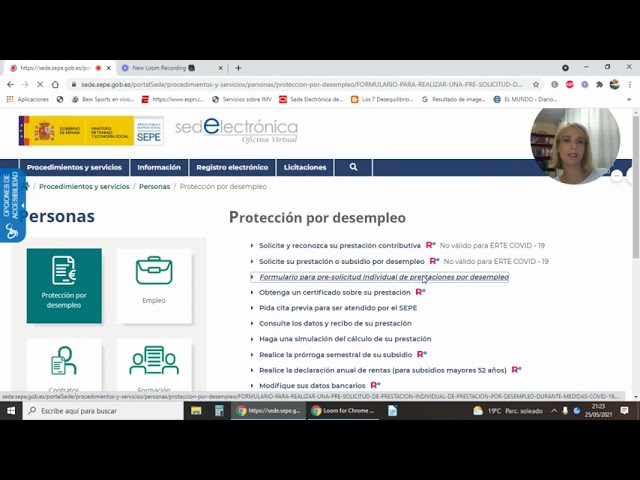 acceso o reanudación prestación/subsidio