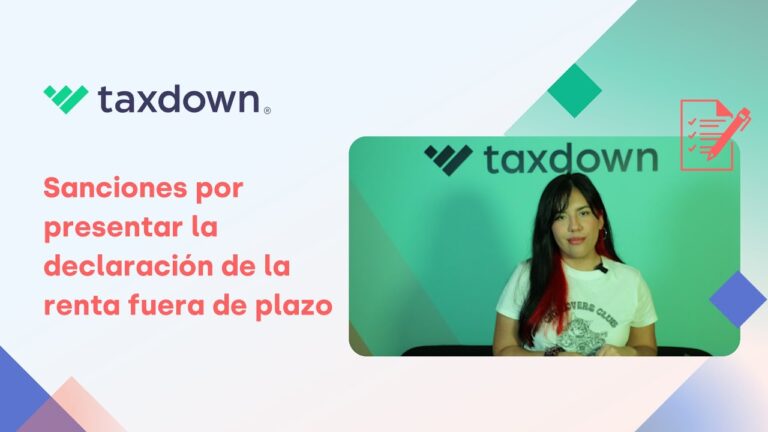 agencia tributaria presentar declaración fuera de plazo