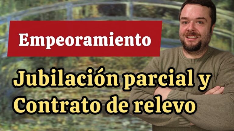 bonificacion contrato relevo jubilacion parcial
