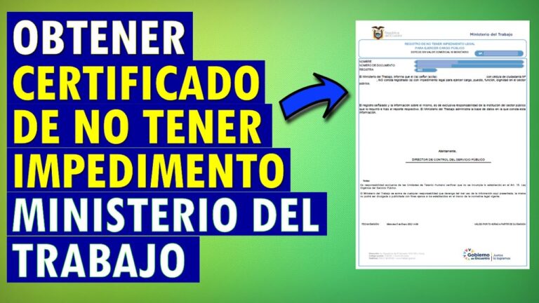 certificado de no tener trabajadores a cargo