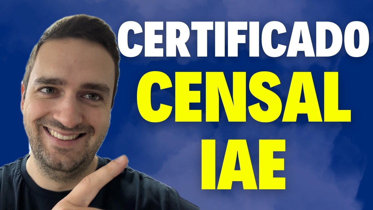 certificado de situación censal iae