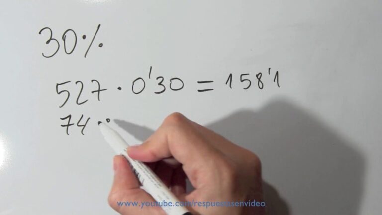 como calcular el 30 por ciento de una cantidad