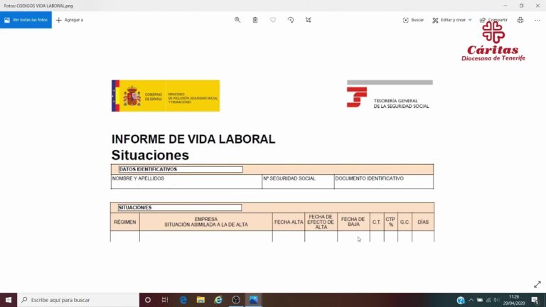 como calcular el paro con la vida laboral