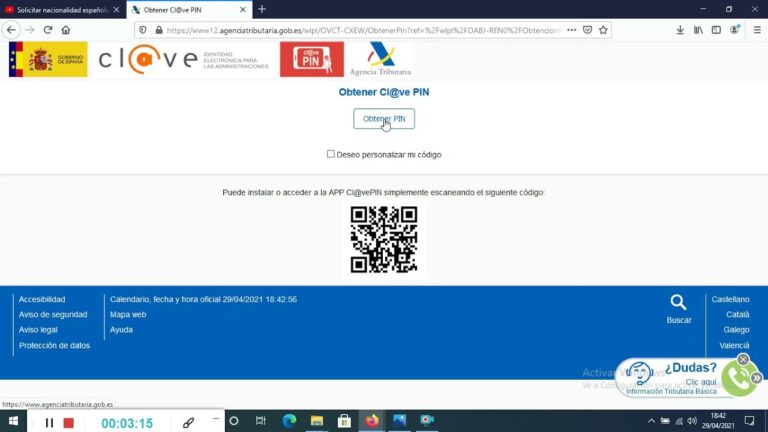 como obtener el numero de referencia del borrador