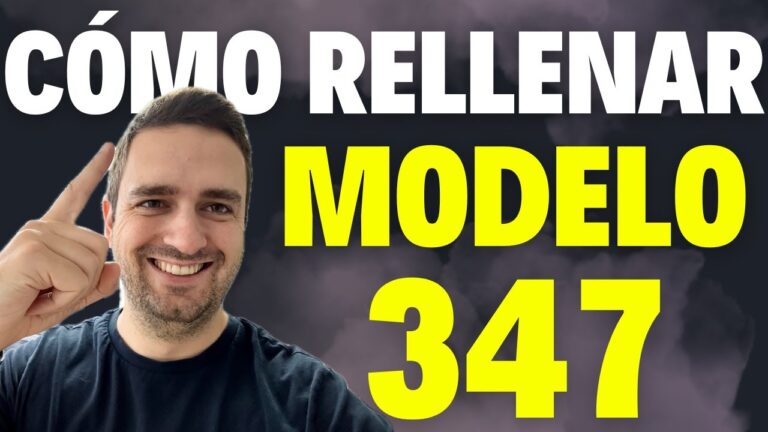 como rellenar el modelo 347 de hacienda