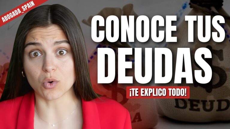 como saber las deudas de una persona en españa