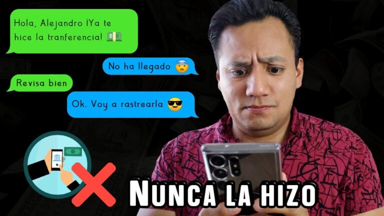 como saber quien me ha hecho una transferencia