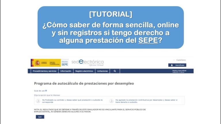 como saber si tengo derecho a subsidio
