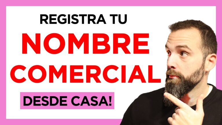 como saber si un nombre comercial esta registrado