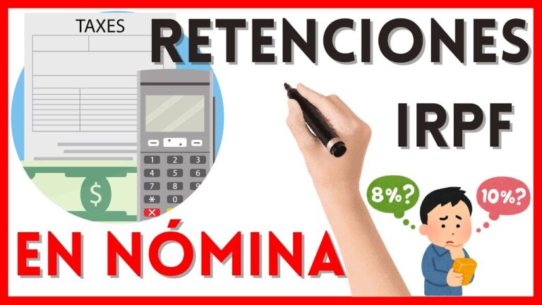 como se aplica el irpf en una nomina