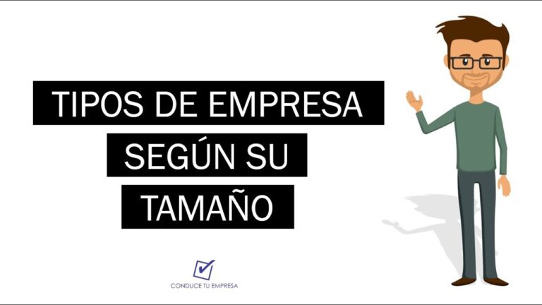 como se clasifican las empresas segun su tamaño