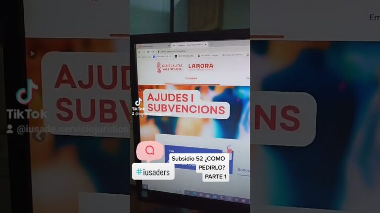 como solicitar subsidio mayores 52 años por internet