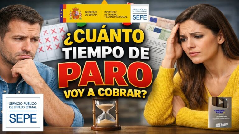 con 7 meses trabajados cuanto paro tengo