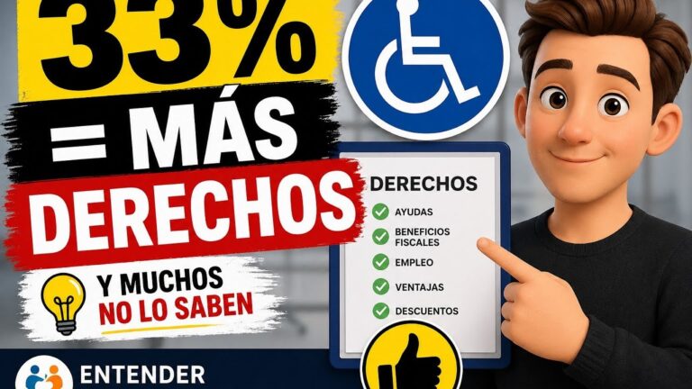 con un 33 de minusvalia a que tengo derecho