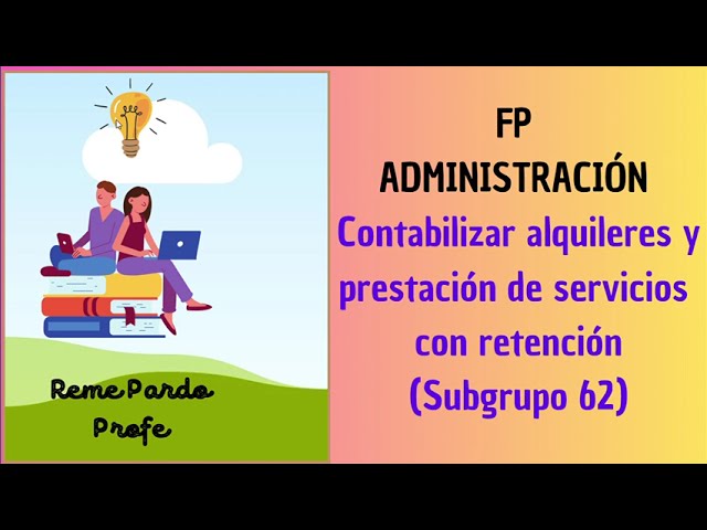 contabilidad alquiler local con retencion