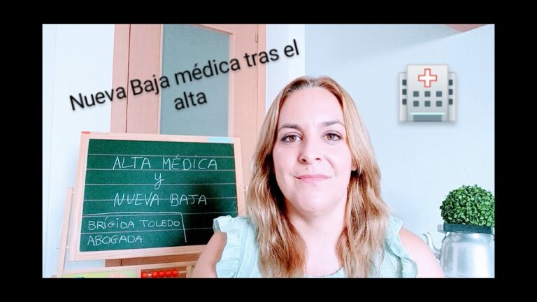 cuando me tengo que incorporar despues de una baja