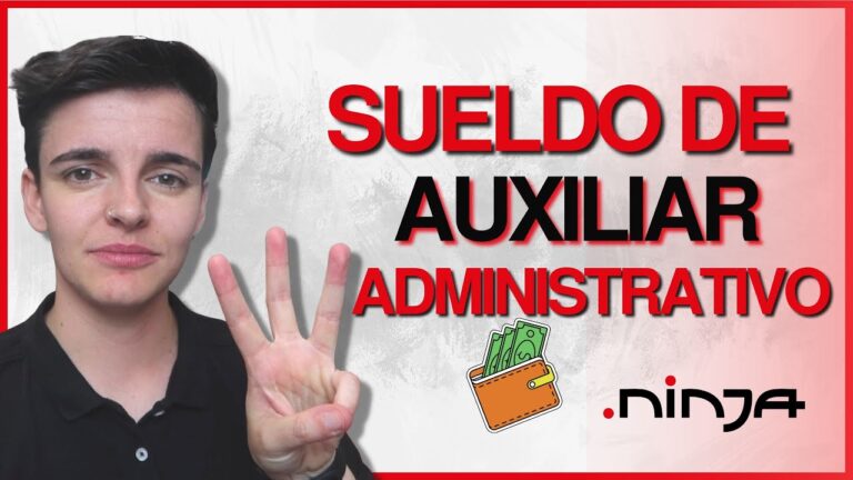 cuanto cobra un administrativo de una empresa