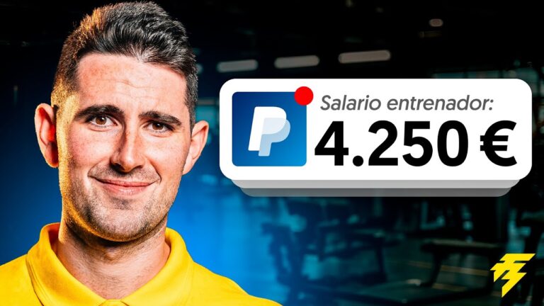 cuanto cobra un monitor de gimnasio en españa