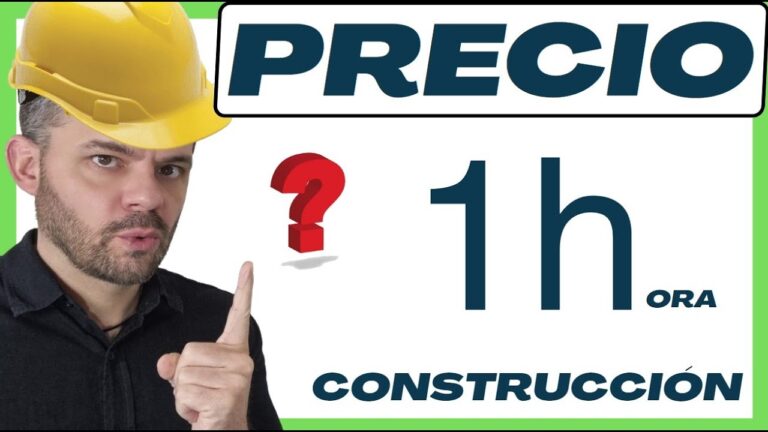 cuanto cuesta la hora de un albañil