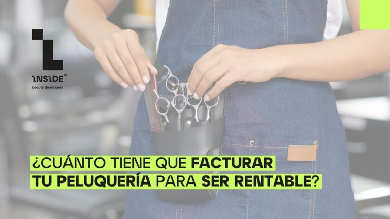 cuanto debe facturar una peluquería para ser rentable