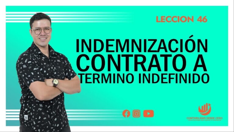 cuanto es la indemnizacion por fin de contrato