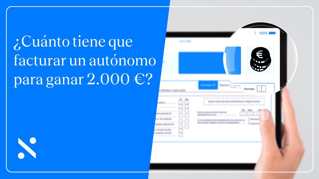 cuanto tiene que facturar un autonomo para ganar 1000€