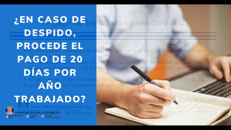 cuantos dias por año corresponden por despido