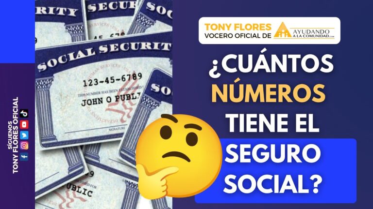 cuantos numero tiene el numero de la seguridad social