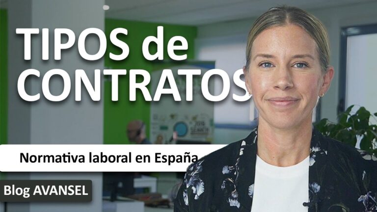 cuantos tipos de contratos hay en españa