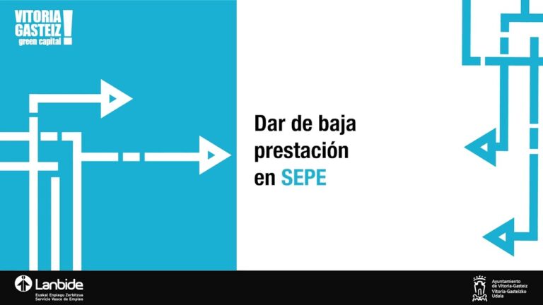 darme de baja en el paro por internet