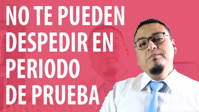 despido por accidente laboral en periodo de prueba