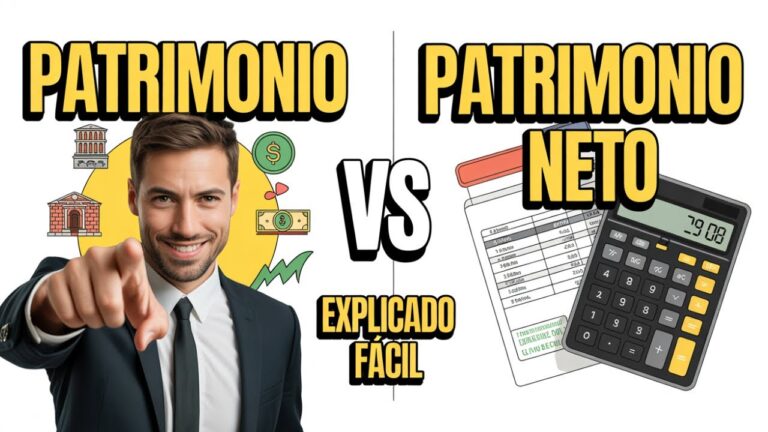 diferencia entre activo y patrimonio neto