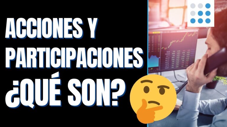 diferencias y semejanzas entre participaciones y acciones