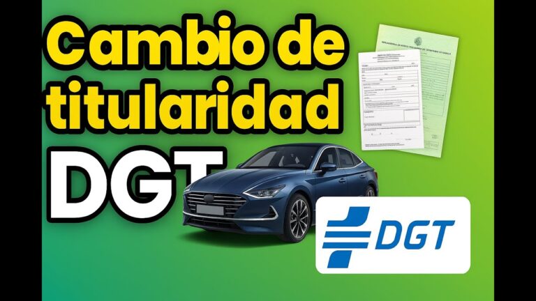 documentacion a presentar en trafico para transferencia de vehiculo