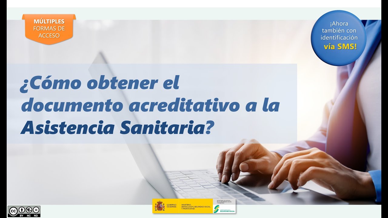 documento acreditativo de asistencia sanitaria