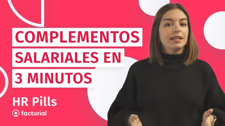 el plus de productividad es un complemento salarial