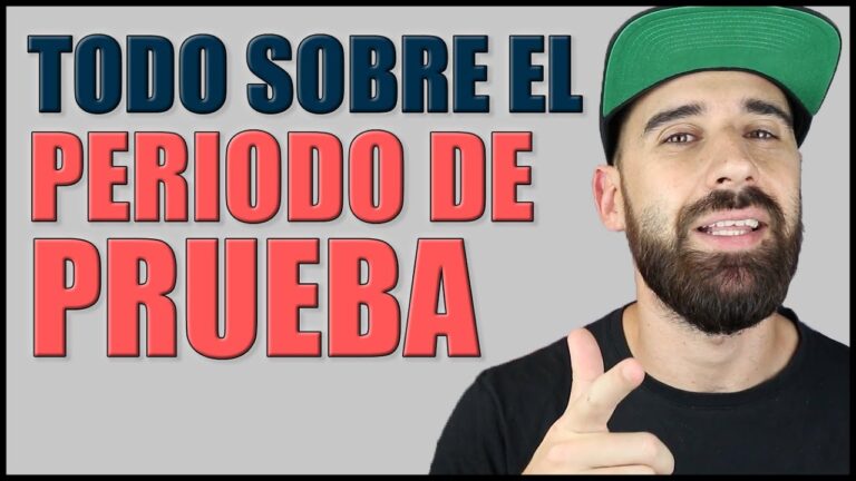 en el periodo de prueba te puedes ir