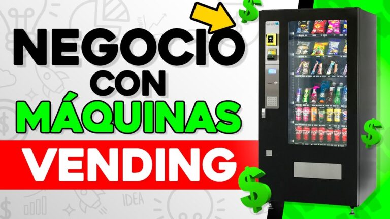es rentable el negocio de máquinas expendedoras