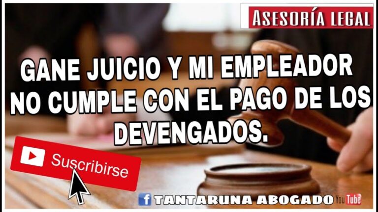 hay que paga al abogado si gano el juicio