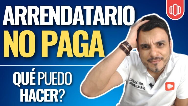 inquilinos que no pagan y no se quieren ir