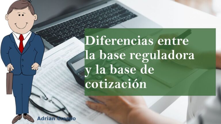 la base reguladora es lo mismo que el salario base