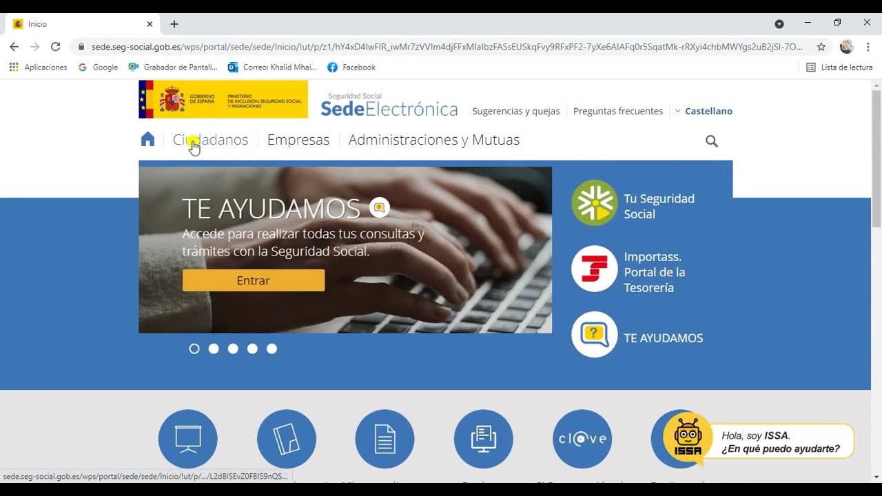 mi sede electronica de la seguridad social