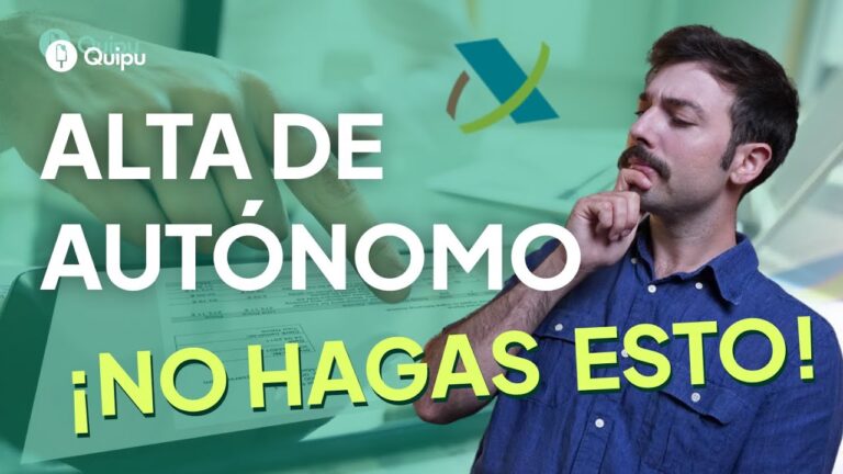 minimo para darse de alta como autonomo