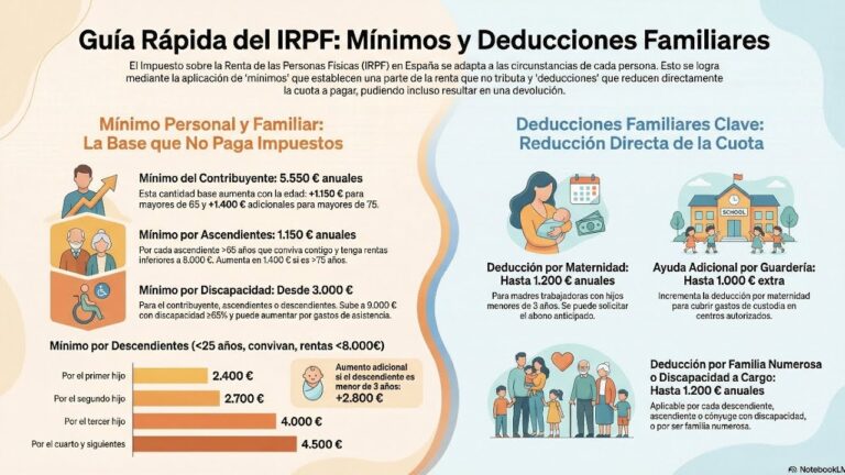 mínimo personal y familiar. parte autonómica