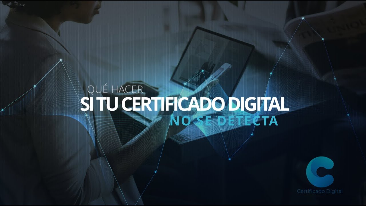 no me aparece el certificado digital