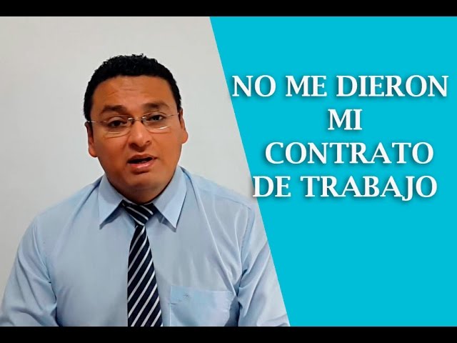 no me han renovado contrato y sigo trabajando