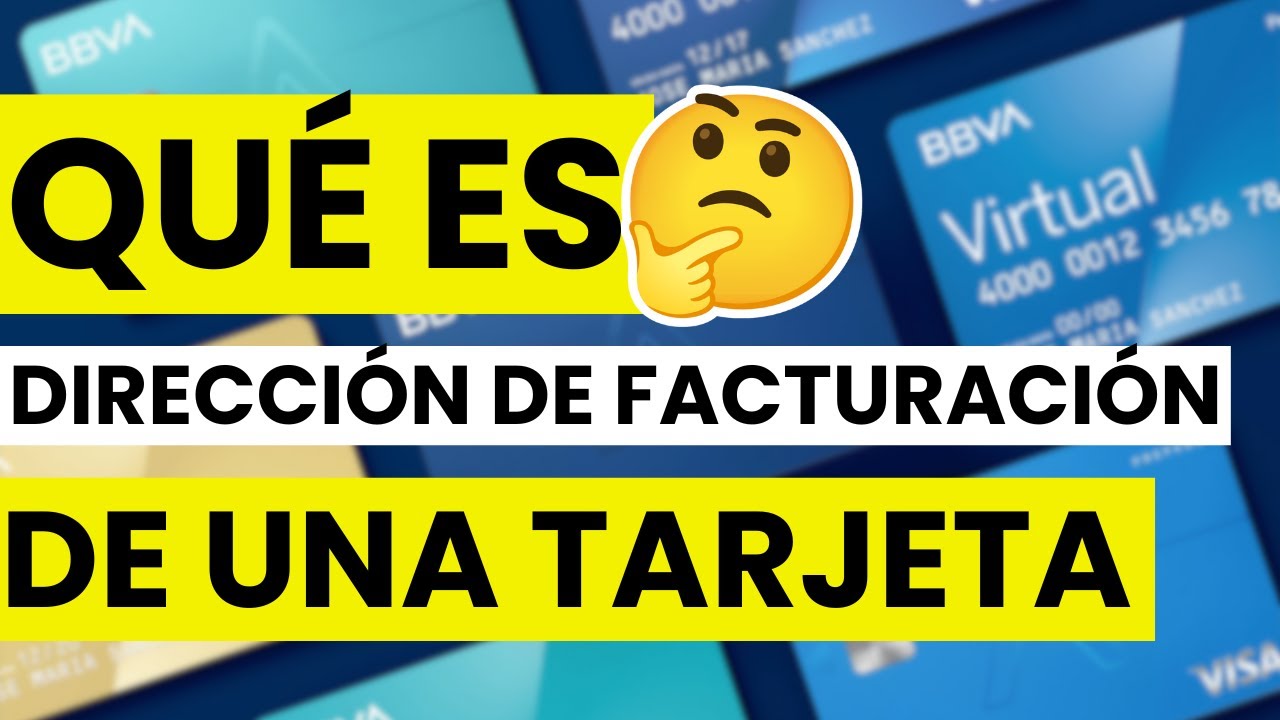para que sirve la direccion de facturacion