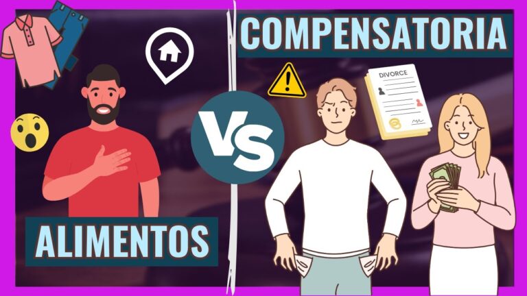 pension compensatoria y pension de alimentos
