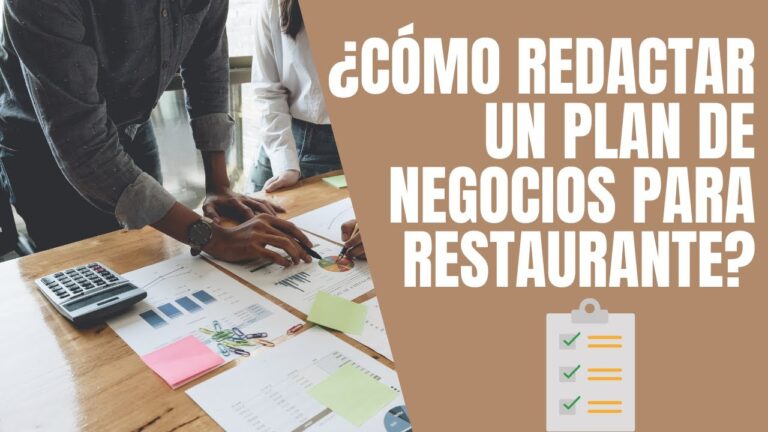 plan de empresa de un restaurante ejemplo