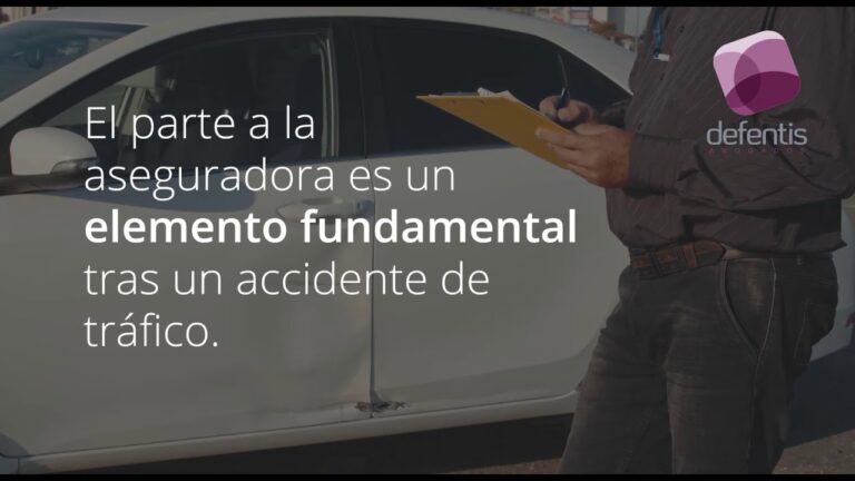plazo para dar parte a seguro de un accidente